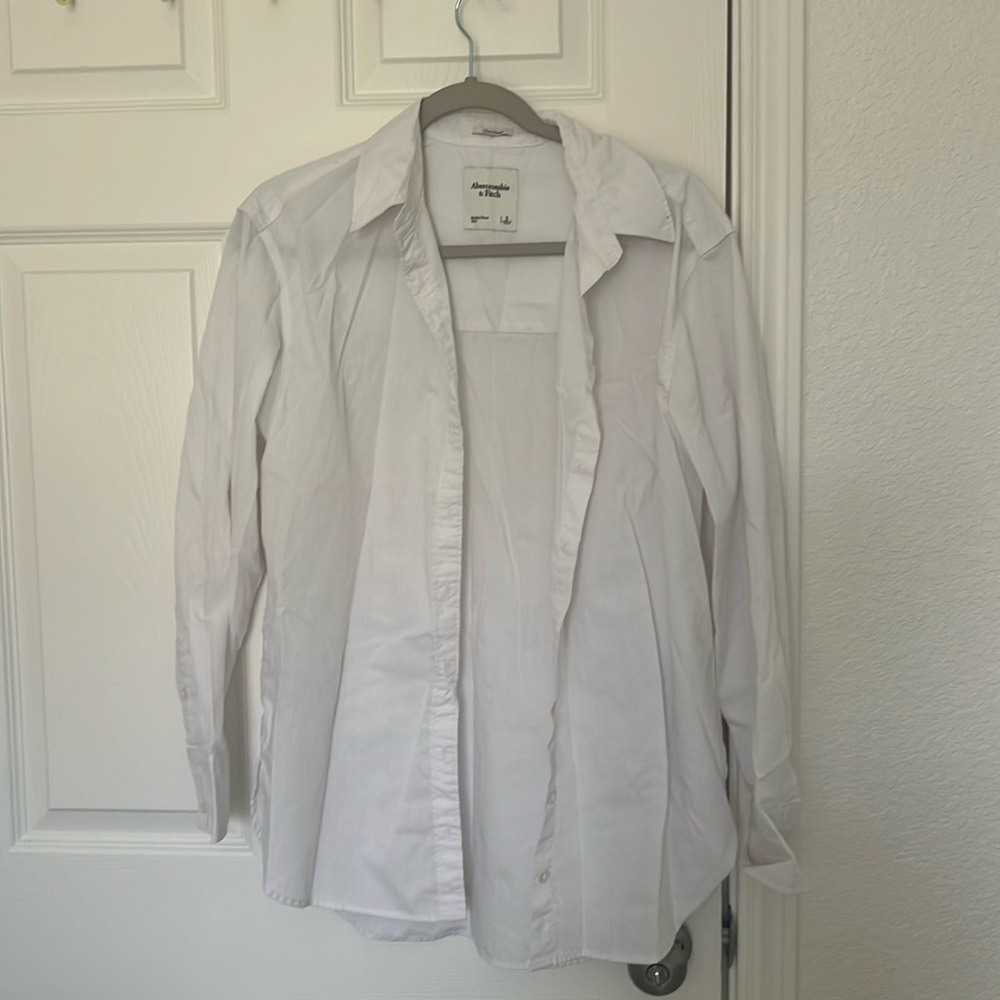 Abercrombie oversized dress shirt